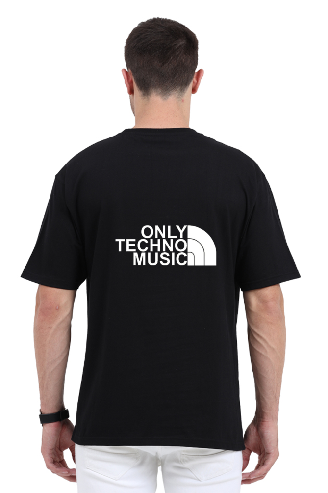 Only Techno Music Oversized T-shirt